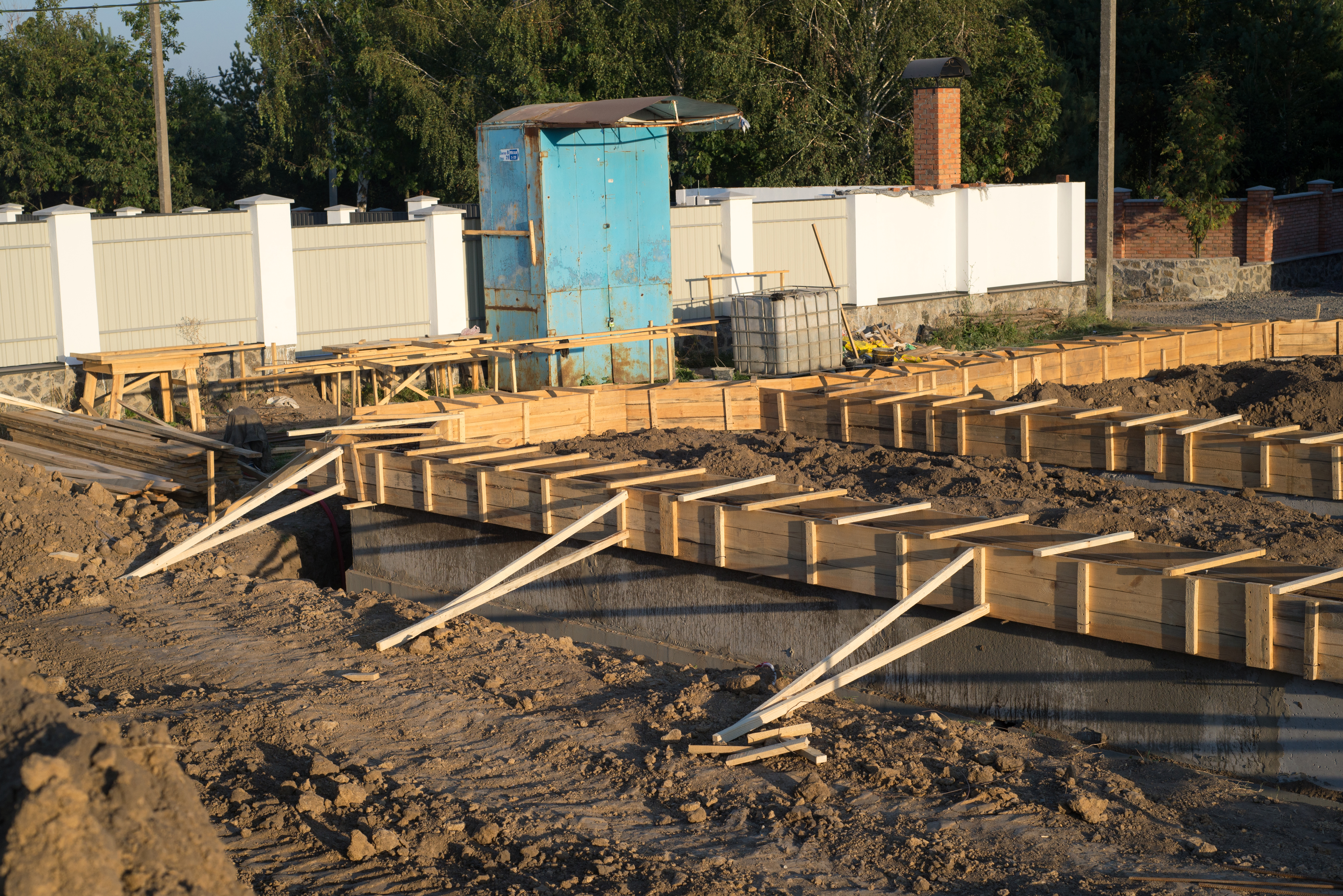 Tomtegraving for enebolig